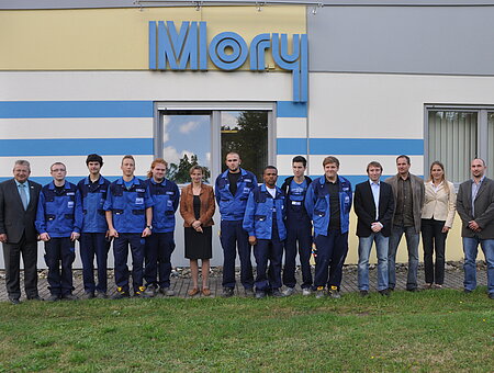 „Dialog mit der Wirtschaft” bei Mory GmbH & Co.KG in Pleinfeld