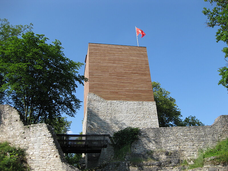 Obere Veste - neuer Burgturm Obere Veste - neuer Burgturm