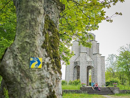 Kriegerdenkmal auf der Burg Treuchtlingen