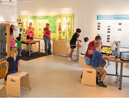 Menschen Besuchen einen Museumsraum Treuchtlingen.