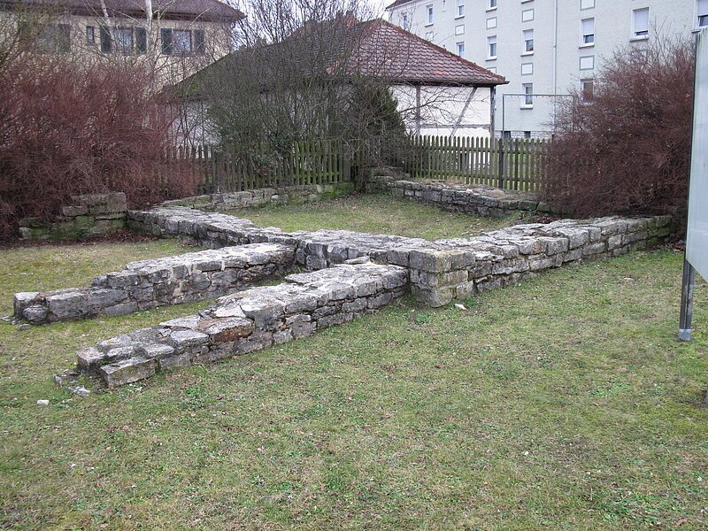 Überreste der Museen in Weißenburg