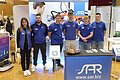 Zu sehen ist ein Messestand auf der Berufsausbildungsmesse altmühfranken 2024 am Standort Gunzenhausen.