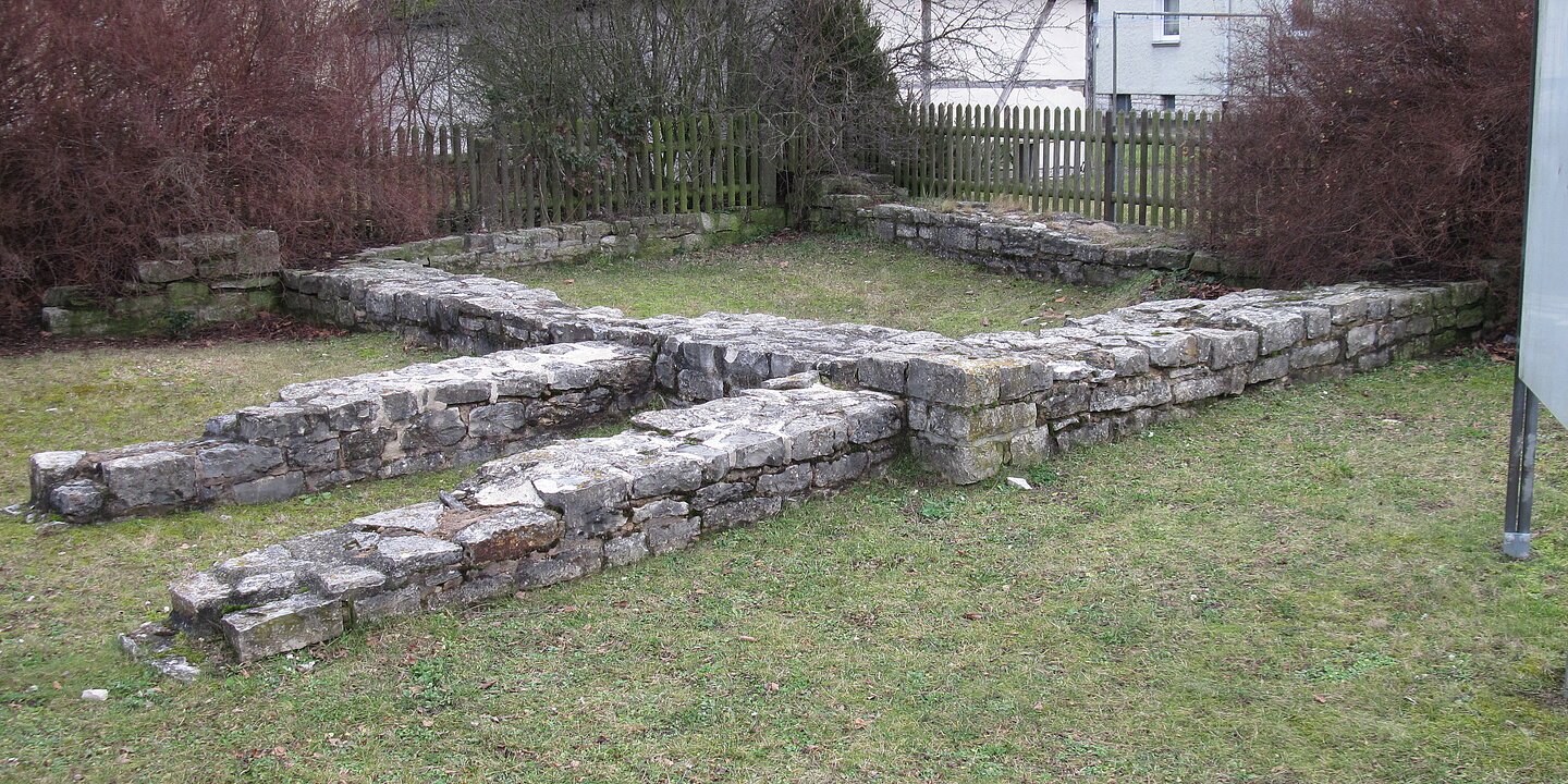 Überreste der Museen in Weißenburg