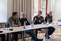 Teilnehmer während Diskussion beim Workshop am Vereinstag