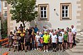 Ein Gruppenbild aller Teilnehmerinnen und Teilnehmer der Sternfahrt.