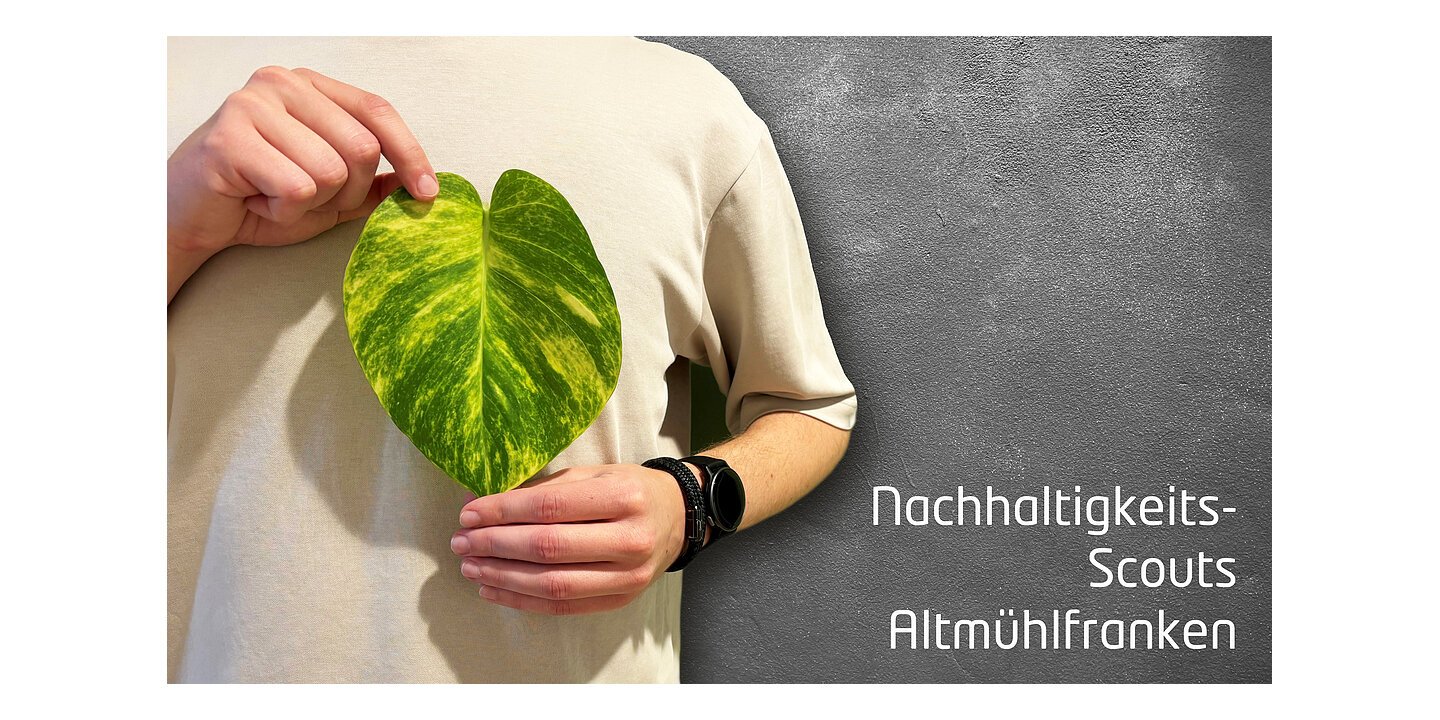 Auf dem Bild sind zwei Hände zu sehen, die ein Blatt in Herzform halten