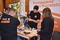 Zu sehen ist ein Messestand am Standort Gunzenhausen auf der Berufsausbildungsmesse Altmühlfranken 2025.