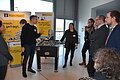 Zu sehen ist ein Messestand am Standort Gunzenhausen auf der Berufsausbildungsmesse Altmühlfranken 2025.