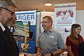 Zu sehen ist ein Messestand am Standort Gunzenhausen auf der Berufsausbildungsmesse Altmühlfranken 2025.