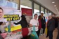 Zu sehen ist ein Messestand am Standort Gunzenhausen auf der Berufsausbildungsmesse Altmühlfranken 2025.