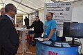 Zu sehen ist ein Messestand am Standort Treuchtlingen auf der Berufsausbildungsmesse Altmühlfranken 2025.