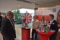 Zu sehen ist ein Messestand am Standort Weissenburg auf der Berufsausbildungsmesse Altmühlfranken 2025.
