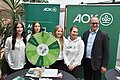 Zu sehen ist ein Messestand am Standort Weissenburg auf der Berufsausbildungsmesse Altmühlfranken 2025.