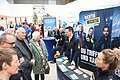 Zu sehen ist ein Messestand am Standort Weissenburg auf der Berufsausbildungsmesse Altmühlfranken 2025.