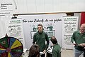 Zu sehen ist ein Messestand am Standort Weissenburg auf der Berufsausbildungsmesse Altmühlfranken 2025.
