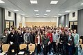 Gruppenfoto mit teilnehmenden Betrieben am 1. Genussforum