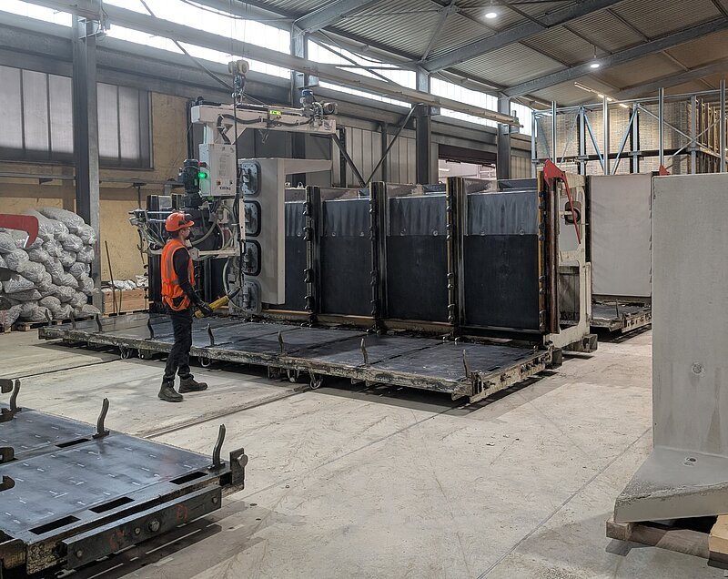 Lithonplus Gunzenhausen - Produktion L-Steine