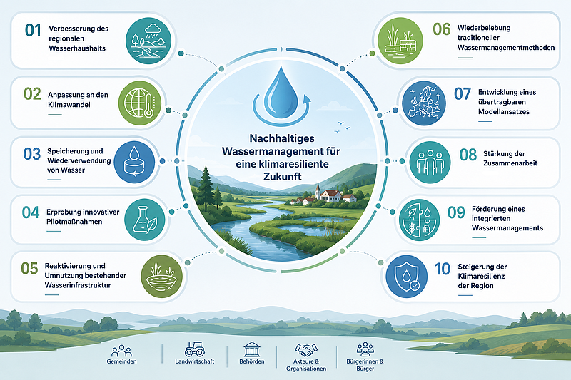 Projektziele KeepWater4Later