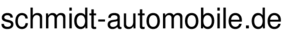 schmidt-automobile.de