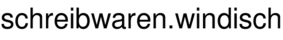 schreibwaren.windisch