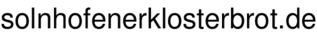 solnhofenerklosterbrot.de