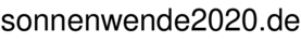 sonnenwende2020.de