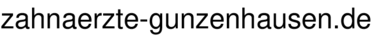 zahnaerzte-gunzenhausen.de
