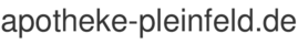 apotheke-pleinfeld.de