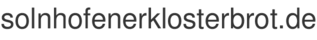 solnhofenerklosterbrot.de