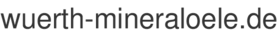 wuerth-mineraloele.de