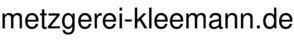 metzgerei-kleemann.de