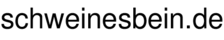 schweinesbein.de