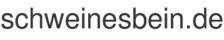 schweinesbein.de