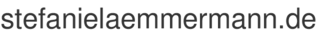 stefanielaemmermann.de