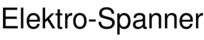 Elektro-Spanner