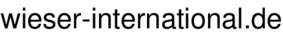 wieser-international.de