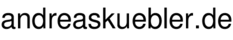 andreaskuebler.de