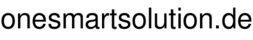 onesmartsolution.de