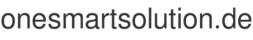 onesmartsolution.de