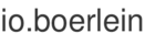 io.boerlein